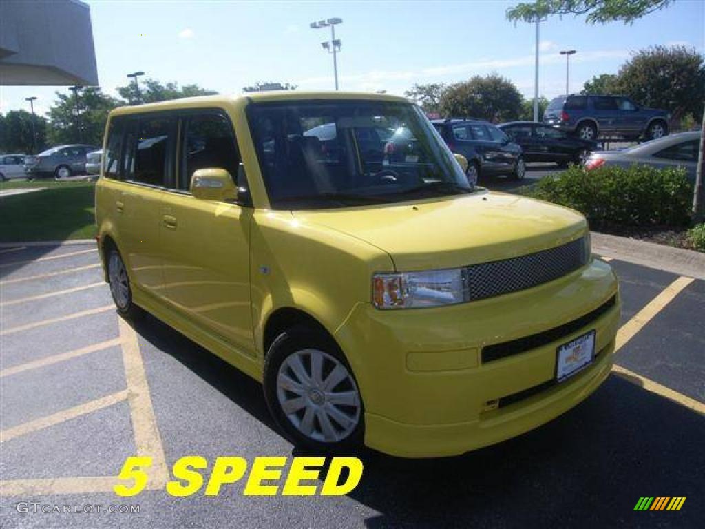 Solar Yellow Scion xB