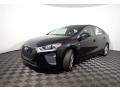 2019 Black Noir Pearl Hyundai Ioniq Hybrid Blue  photo #8