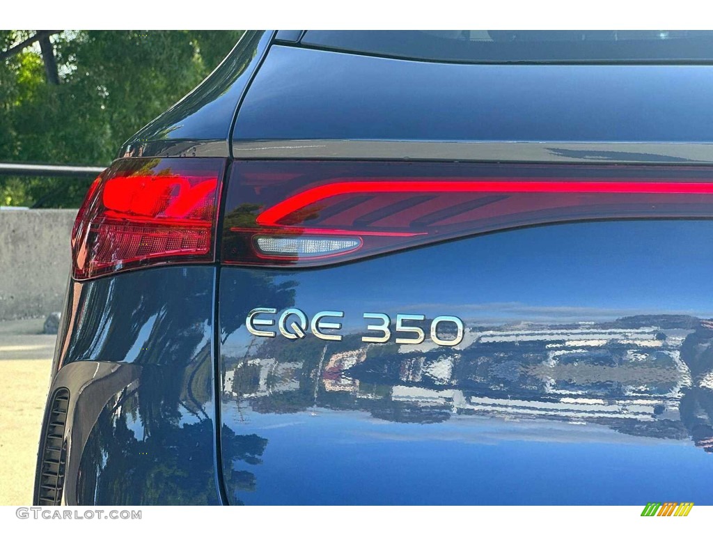 2023 EQE 350+ 4Matic SUV - Twilight Blue Metallic / Neva Gray/Sable Brown photo #20