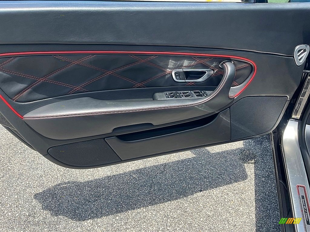 2011 Bentley Continental GTC Speed 80-11 Edition Beluga Door Panel Photo #146142267