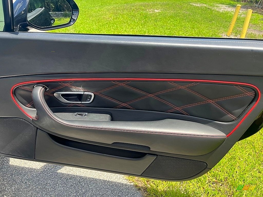 2011 Bentley Continental GTC Speed 80-11 Edition Beluga Door Panel Photo #146142288