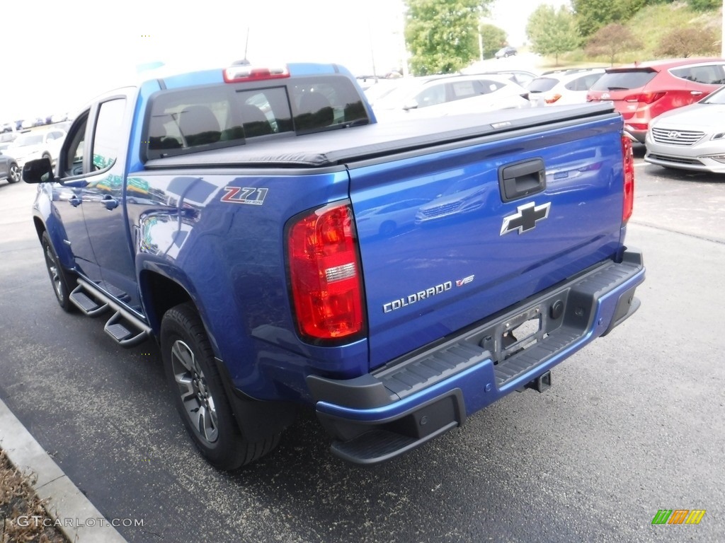 2019 Colorado Z71 Crew Cab 4x4 - Kinetic Blue Metallic / Jet Black/Dark Ash photo #9