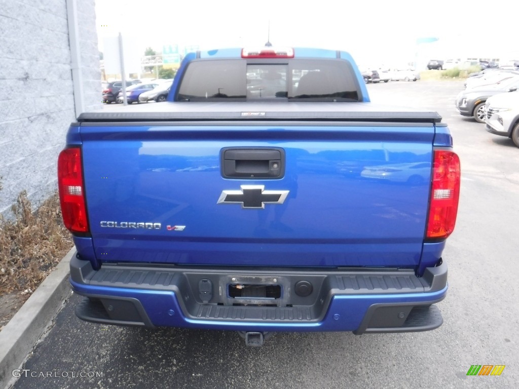 2019 Colorado Z71 Crew Cab 4x4 - Kinetic Blue Metallic / Jet Black/Dark Ash photo #10