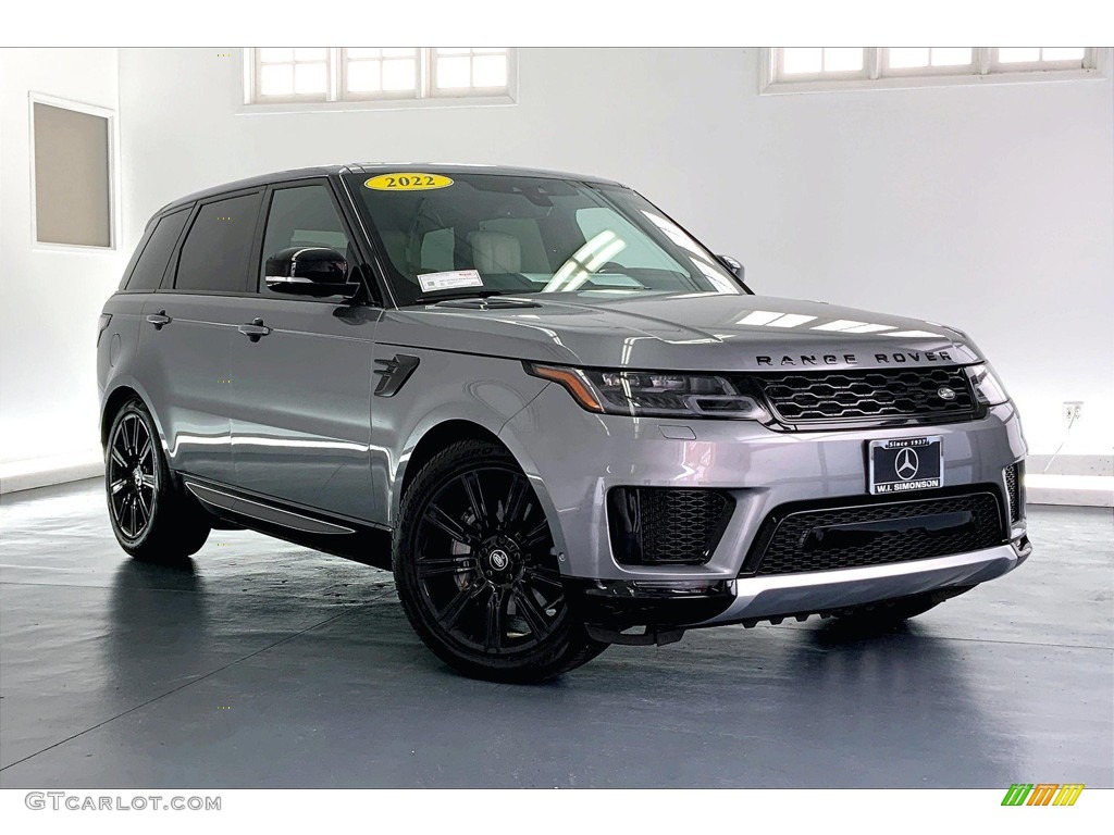 Carpathian Gray Metallic 2022 Land Rover Range Rover Sport HSE Silver Edition Exterior Photo #146142405