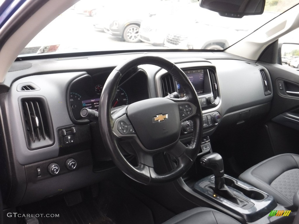 2019 Colorado Z71 Crew Cab 4x4 - Kinetic Blue Metallic / Jet Black/Dark Ash photo #17