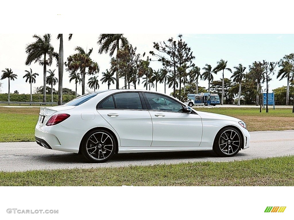 Polar White 2019 Mercedes-Benz C 300 Sedan Exterior Photo #146142636