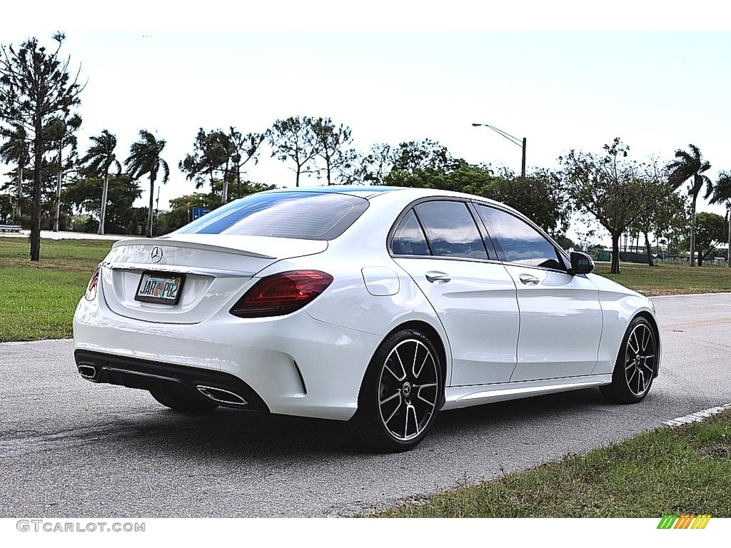 Polar White 2019 Mercedes-Benz C 300 Sedan Exterior Photo #146142708