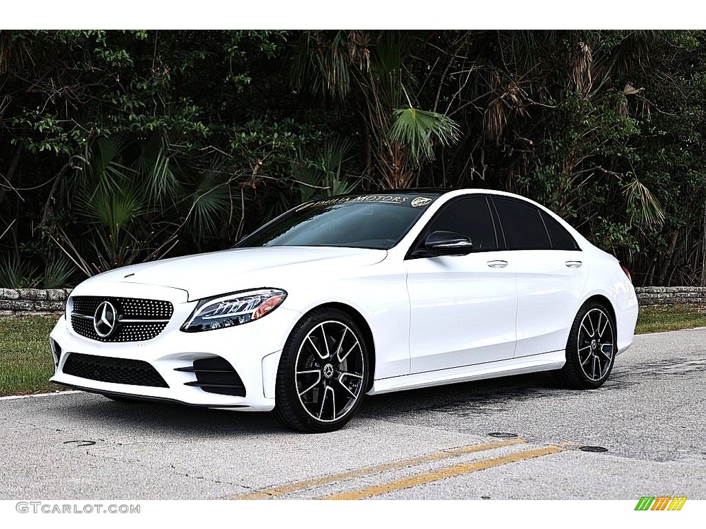 Polar White 2019 Mercedes-Benz C 300 Sedan Exterior Photo #146142765