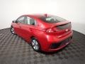 2019 Scarlet Red Pearl Hyundai Ioniq Hybrid Blue  photo #12