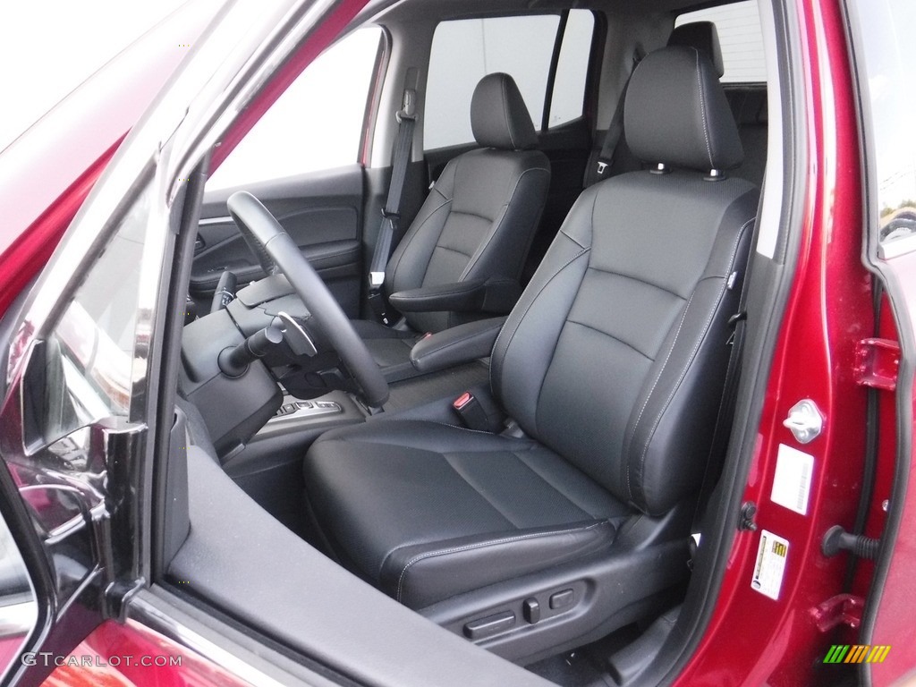 Black Interior 2022 Honda Ridgeline RTL-E AWD Photo #146142882