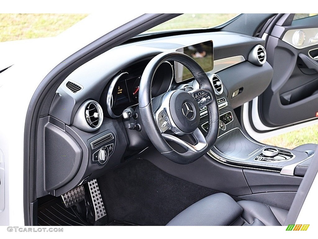 2019 Mercedes-Benz C 300 Sedan Black Dashboard Photo #146142885