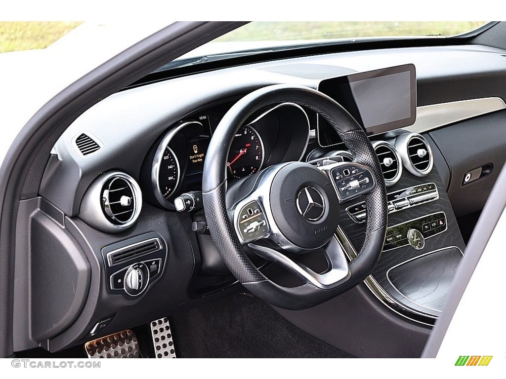 2019 Mercedes-Benz C 300 Sedan Black Dashboard Photo #146142930
