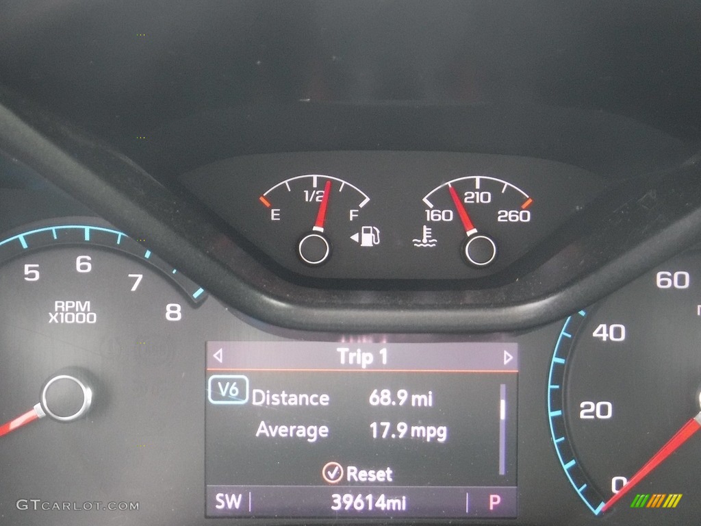 2019 Colorado Z71 Crew Cab 4x4 - Kinetic Blue Metallic / Jet Black/Dark Ash photo #34