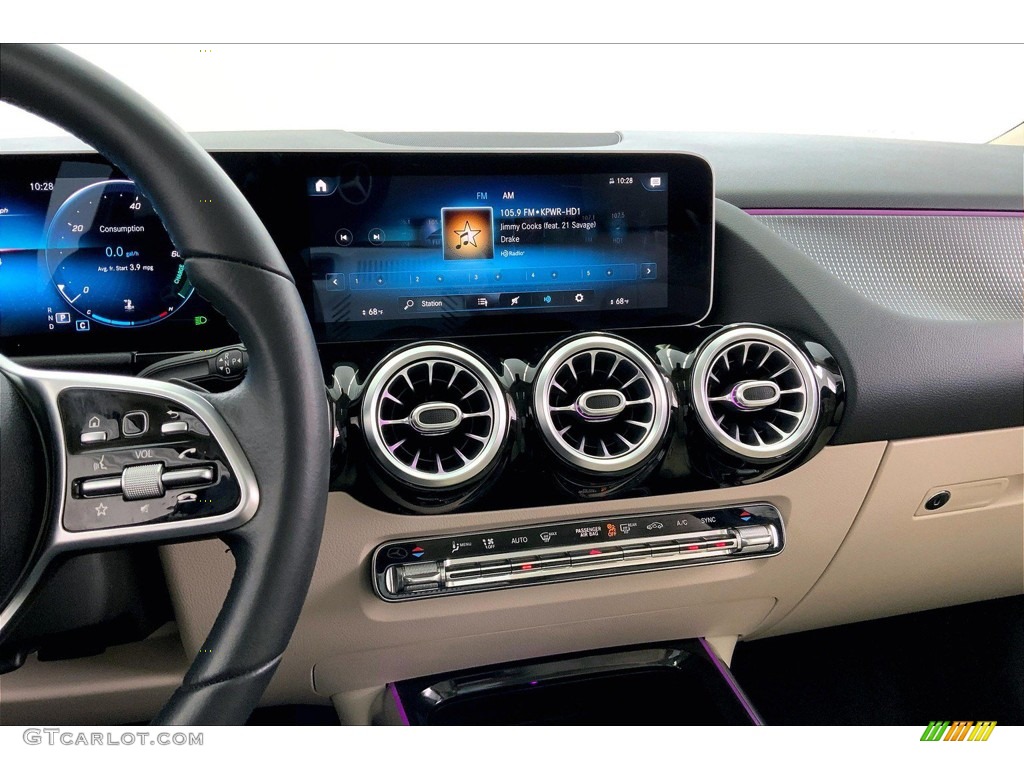 2021 GLA 250 - Denim Blue Metallic / Macchiato Beige photo #5