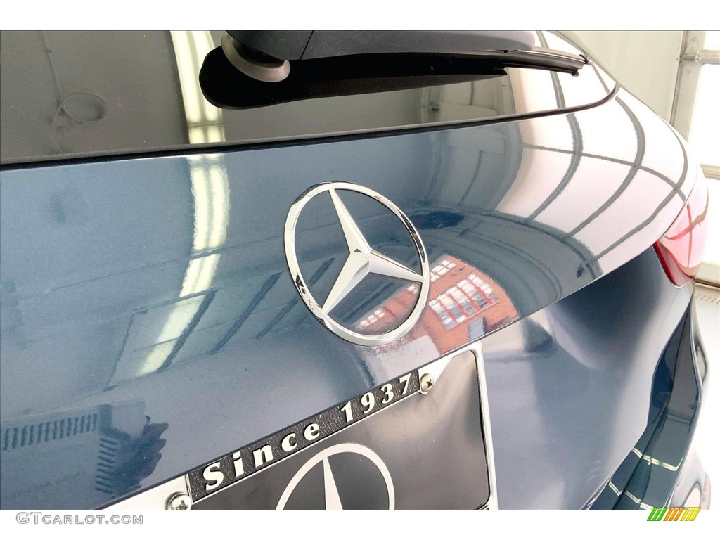 2021 GLA 250 - Denim Blue Metallic / Macchiato Beige photo #7