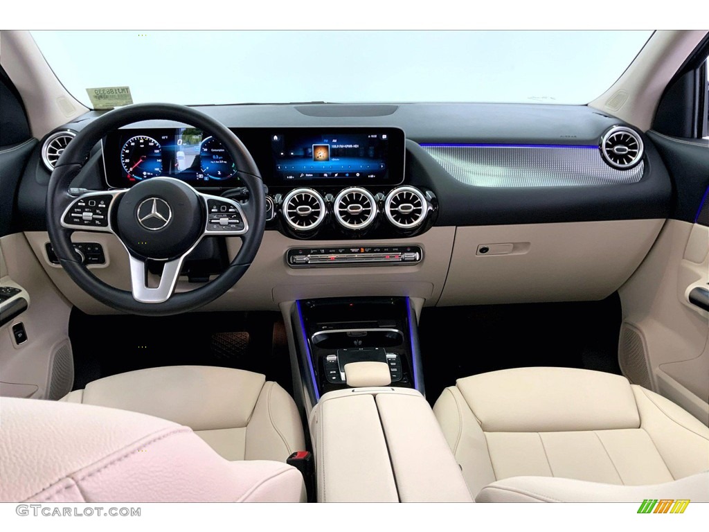 2021 GLA 250 - Denim Blue Metallic / Macchiato Beige photo #15