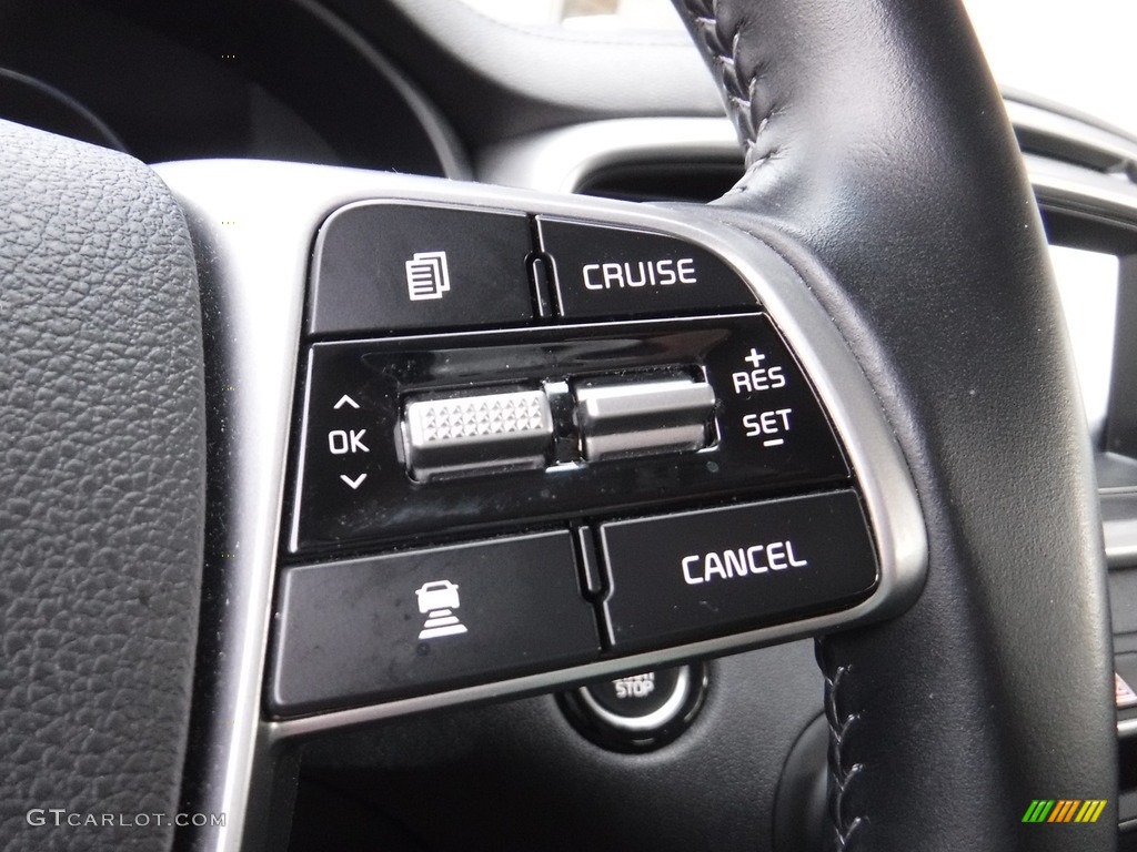 2019 Kia Sorento EX V6 AWD Satin Black Steering Wheel Photo #146143632