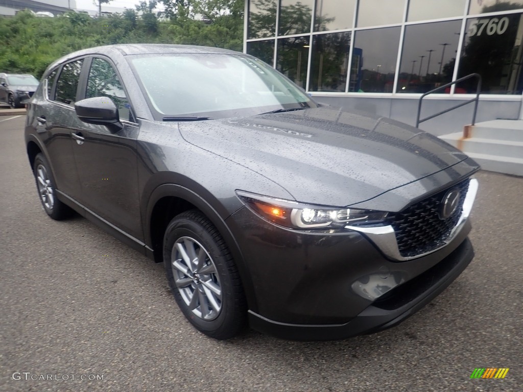 2023 CX-5 S Select AWD - Machine Gray Metallic / Black photo #9