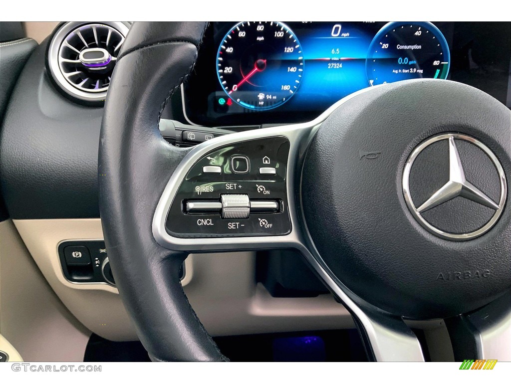 2021 GLA 250 - Denim Blue Metallic / Macchiato Beige photo #21