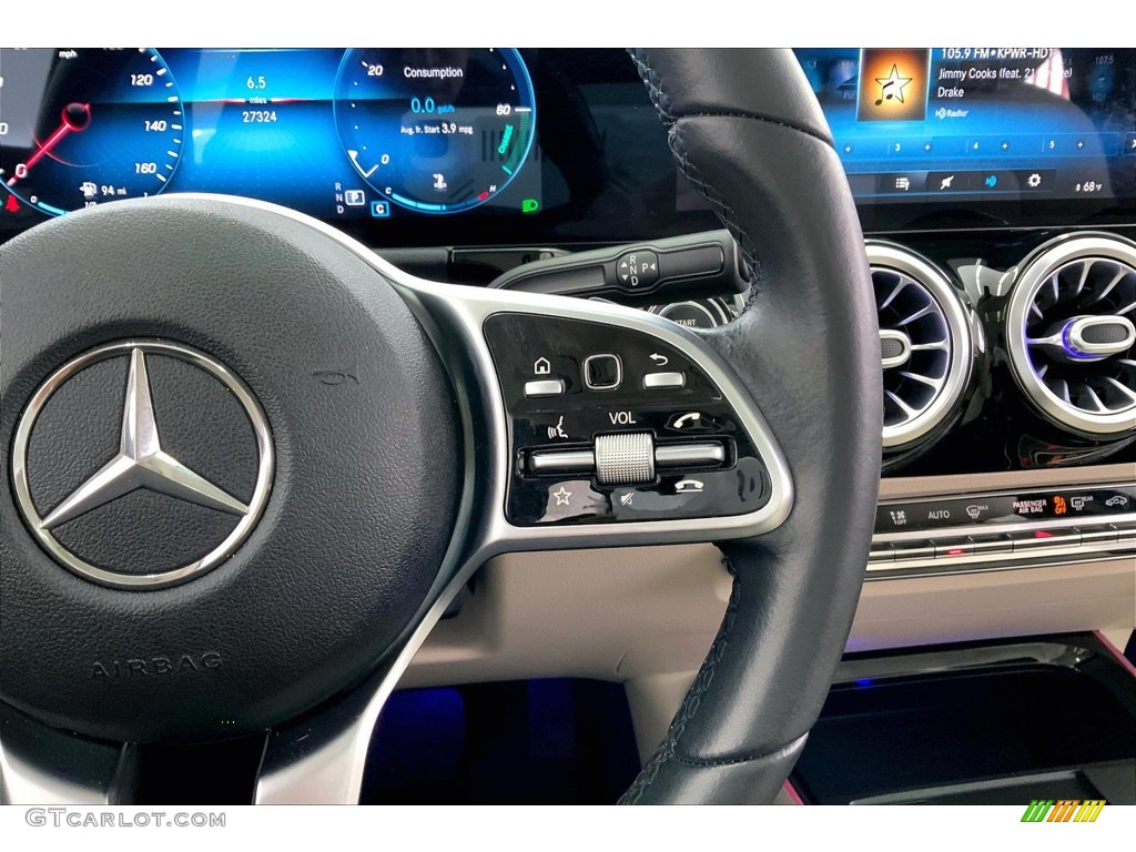 2021 GLA 250 - Denim Blue Metallic / Macchiato Beige photo #22