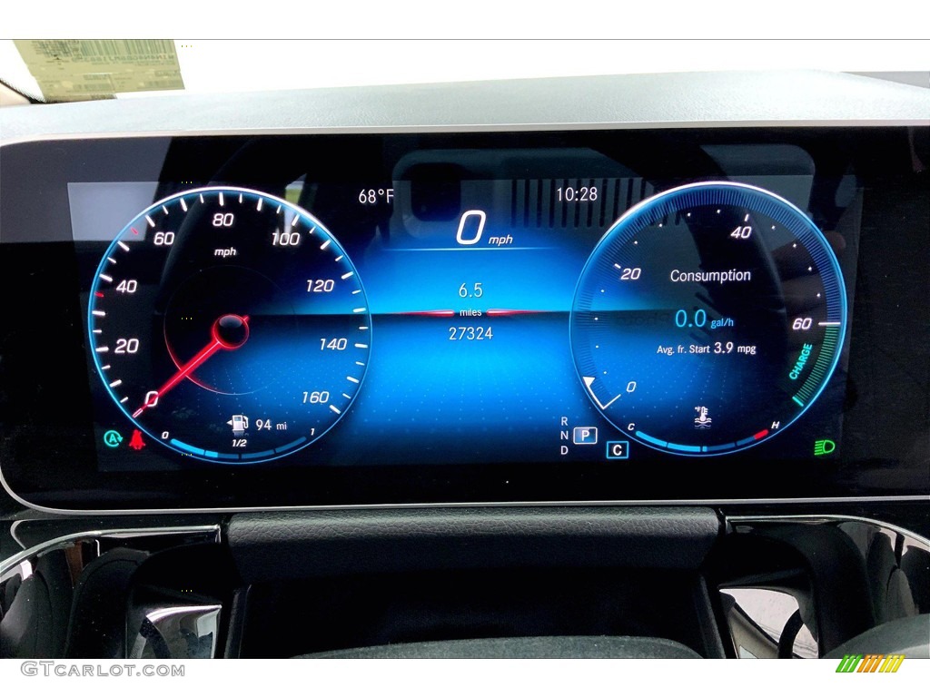 2021 GLA 250 - Denim Blue Metallic / Macchiato Beige photo #23