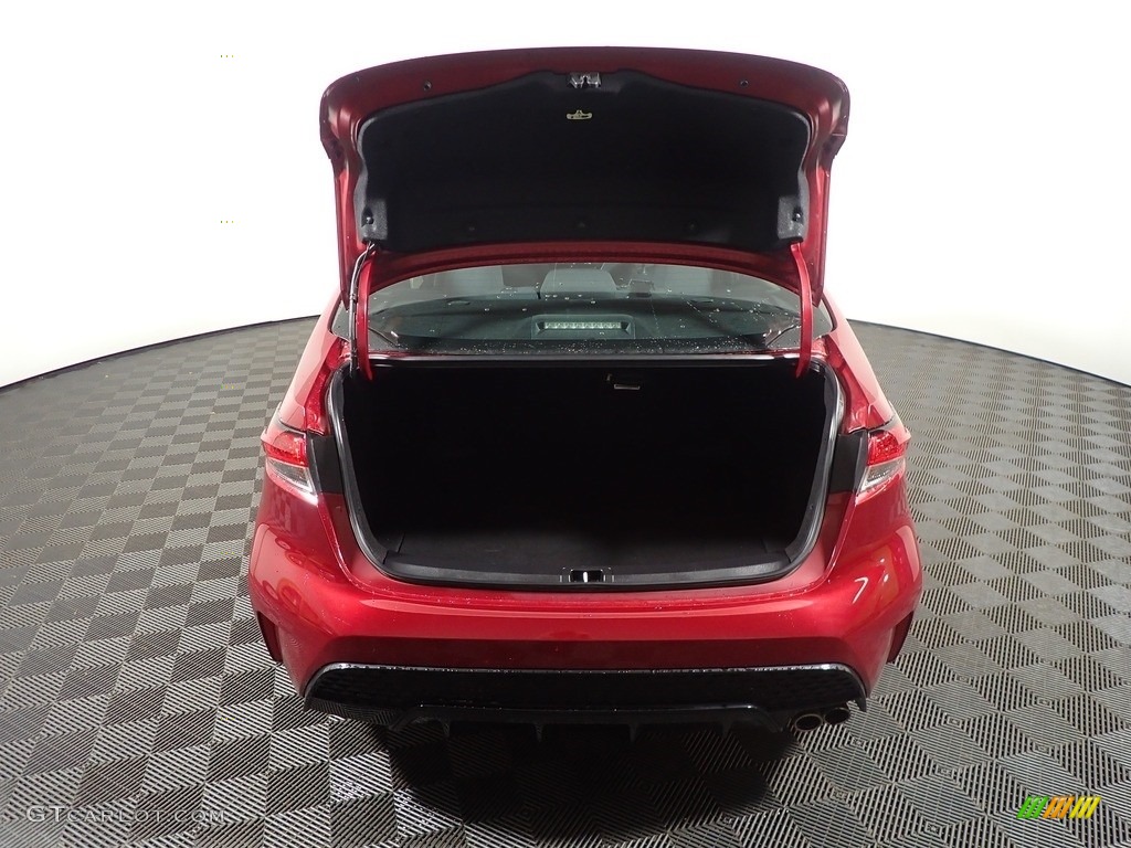 2022 Corolla SE Nightshade - Ruby Flare Pearl / Black photo #13