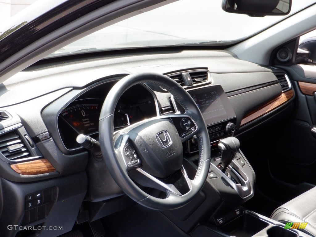 2020 Honda CR-V EX-L AWD Black Dashboard Photo #146144364