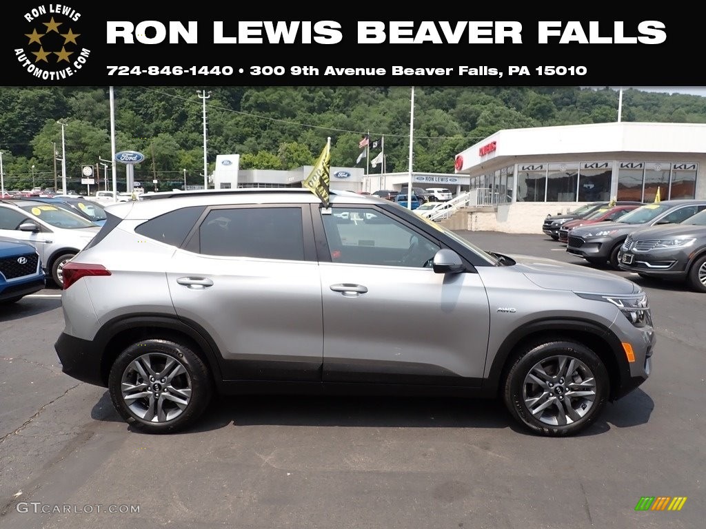 2021 Seltos S AWD - Steel Gray / Black photo #1