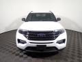 2020 Oxford White Ford Explorer XLT 4WD  photo #5