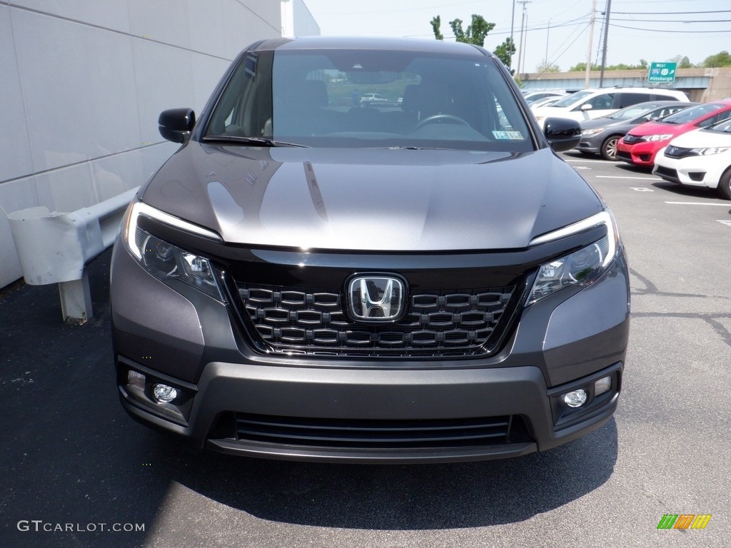 2021 Passport EX-L AWD - Modern Steel Metallic / Black photo #5