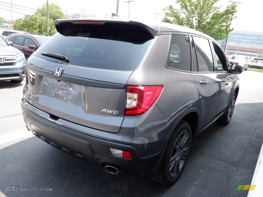 2021 Passport EX-L AWD - Modern Steel Metallic / Black photo #7