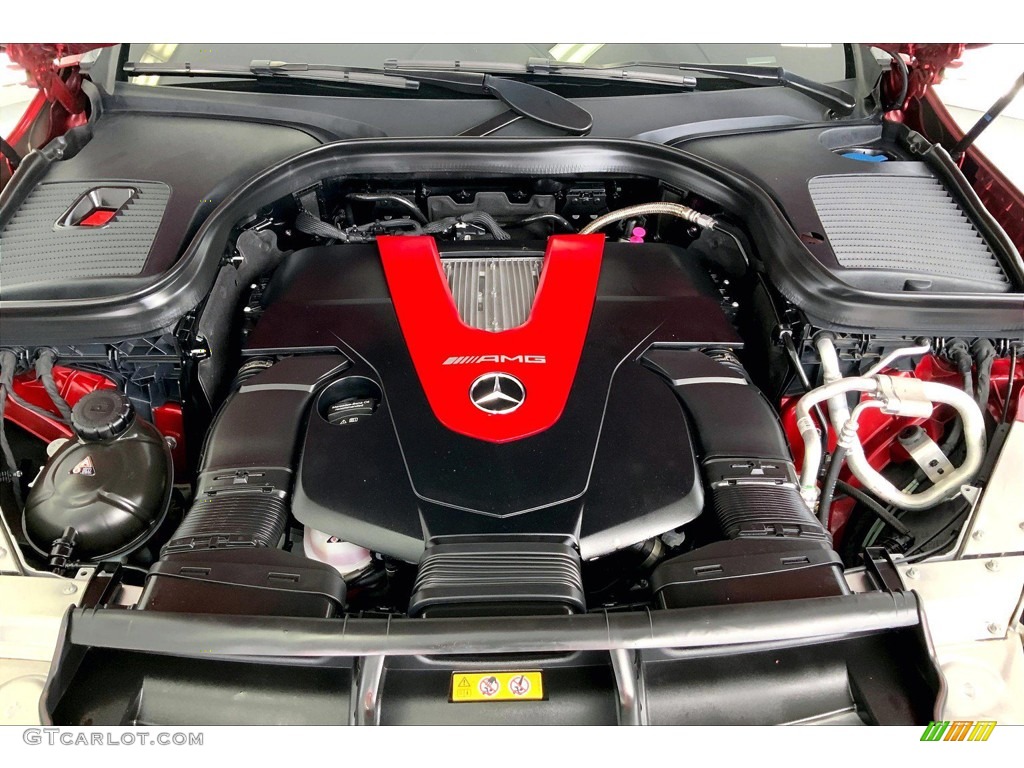 2021 Mercedes-Benz GLC AMG 43 4Matic Engine Photos