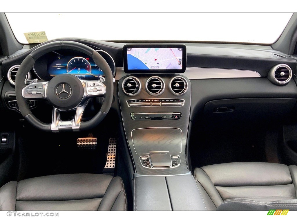 2021 Mercedes-Benz GLC AMG 43 4Matic Black Dashboard Photo #146145309