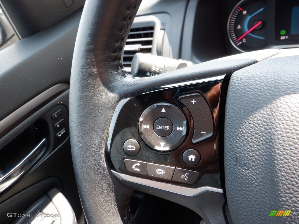 2021 Passport EX-L AWD - Modern Steel Metallic / Black photo #25