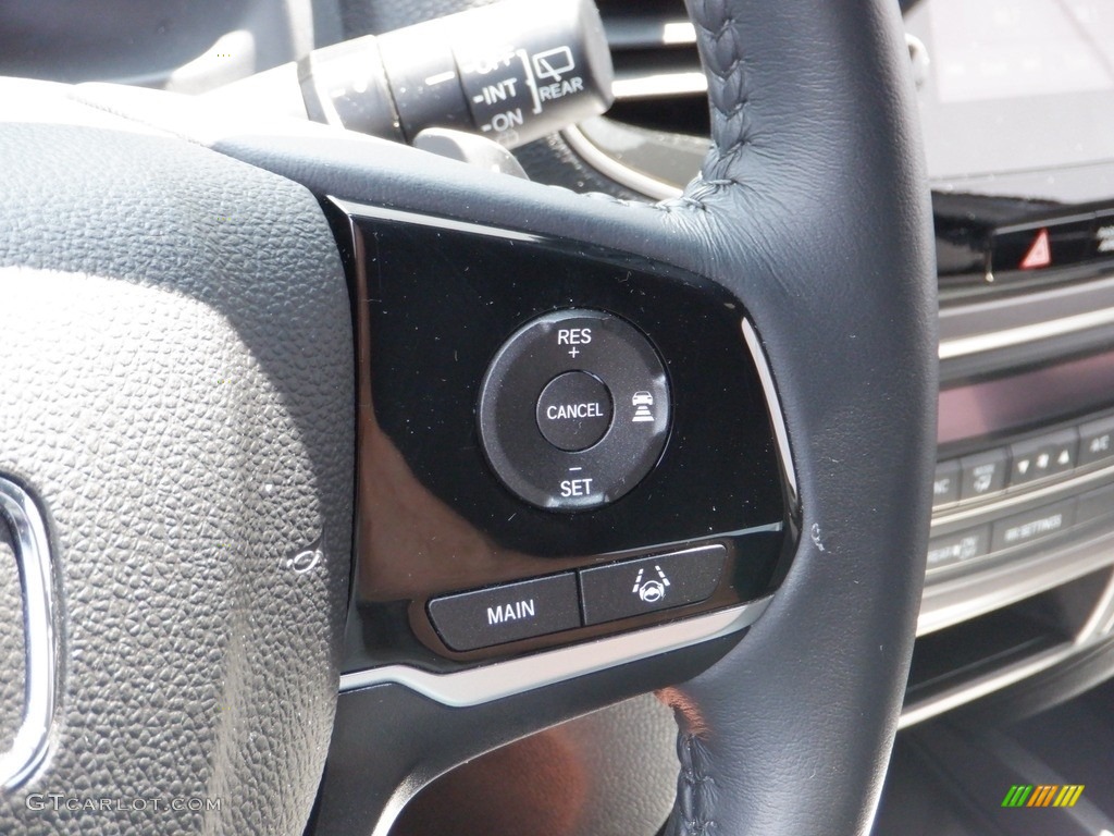 2021 Passport EX-L AWD - Modern Steel Metallic / Black photo #26