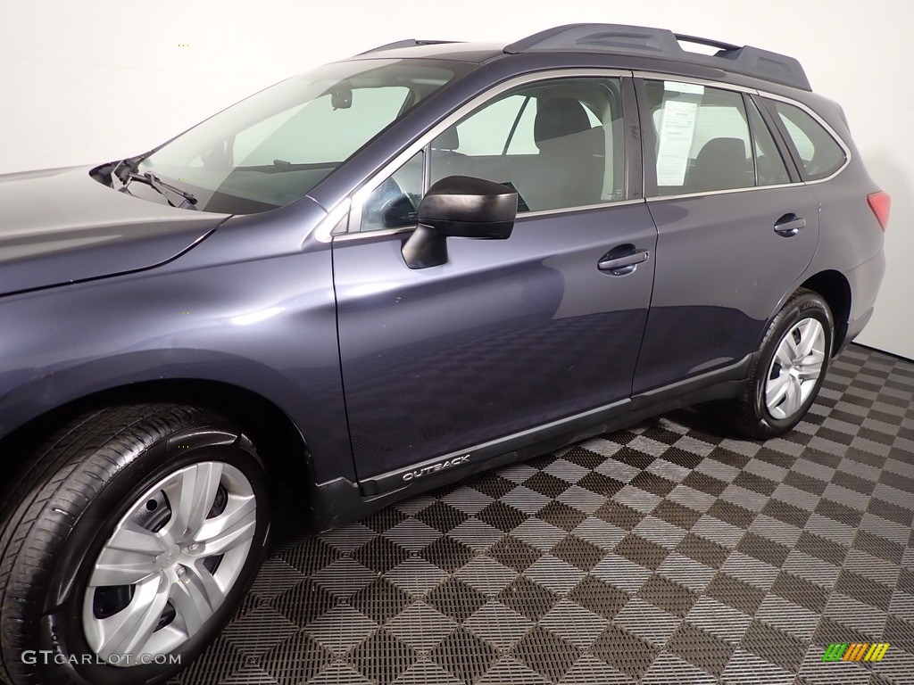 2015 Outback 2.5i - Carbide Gray Metallic / Slate Black photo #9
