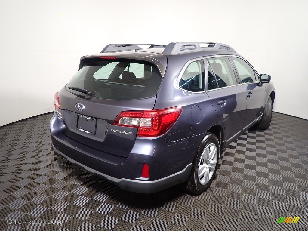 2015 Outback 2.5i - Carbide Gray Metallic / Slate Black photo #16