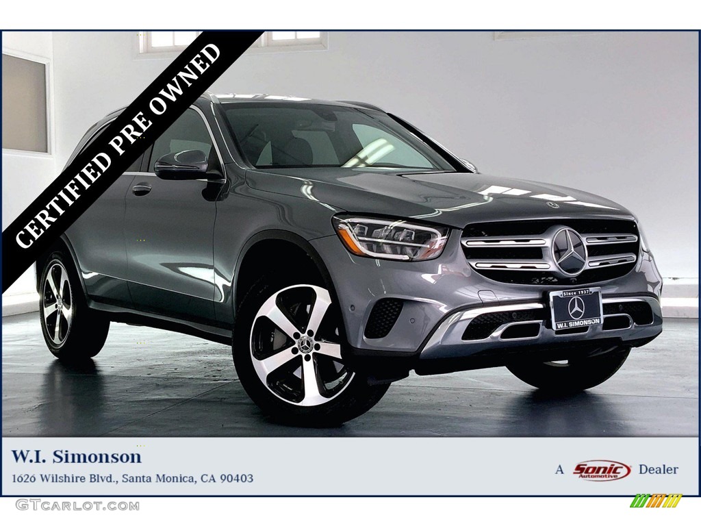 2021 GLC 300 4Matic - Selenite Gray Metallic / Black photo #1