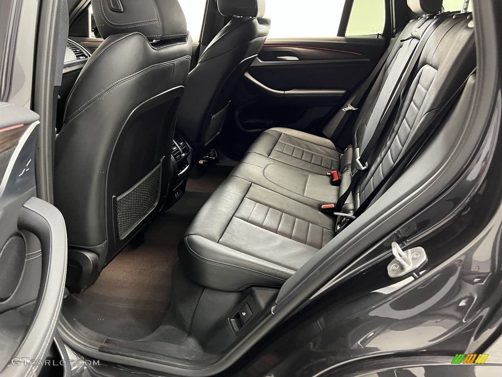 Black Interior 2020 BMW X3 M40i Photo #146145990