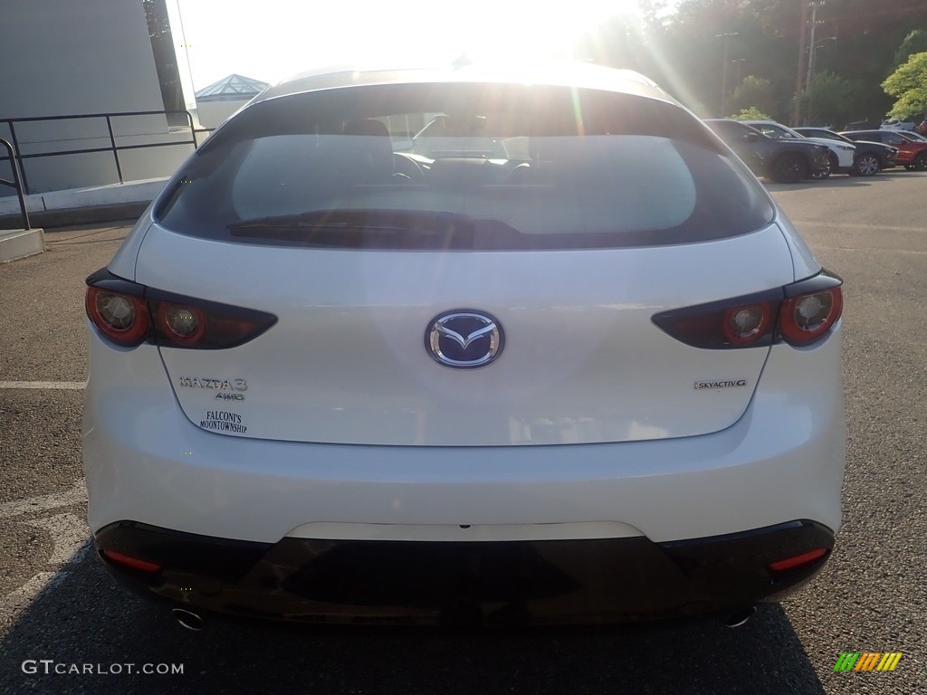 2023 Mazda3 2.5 S Premium Hatchback AWD - Snowflake White Pearl Mica / Black photo #3