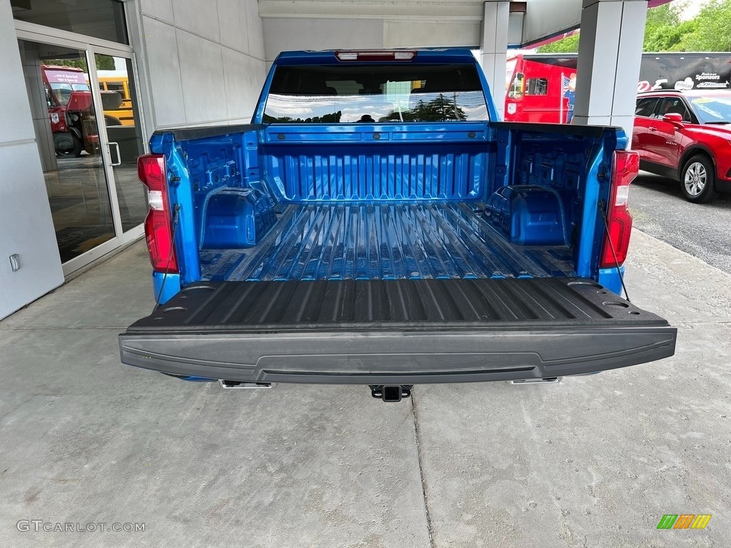 2023 Silverado 1500 RST Crew Cab 4x4 - Glacier Blue Metallic / Jet Black photo #9