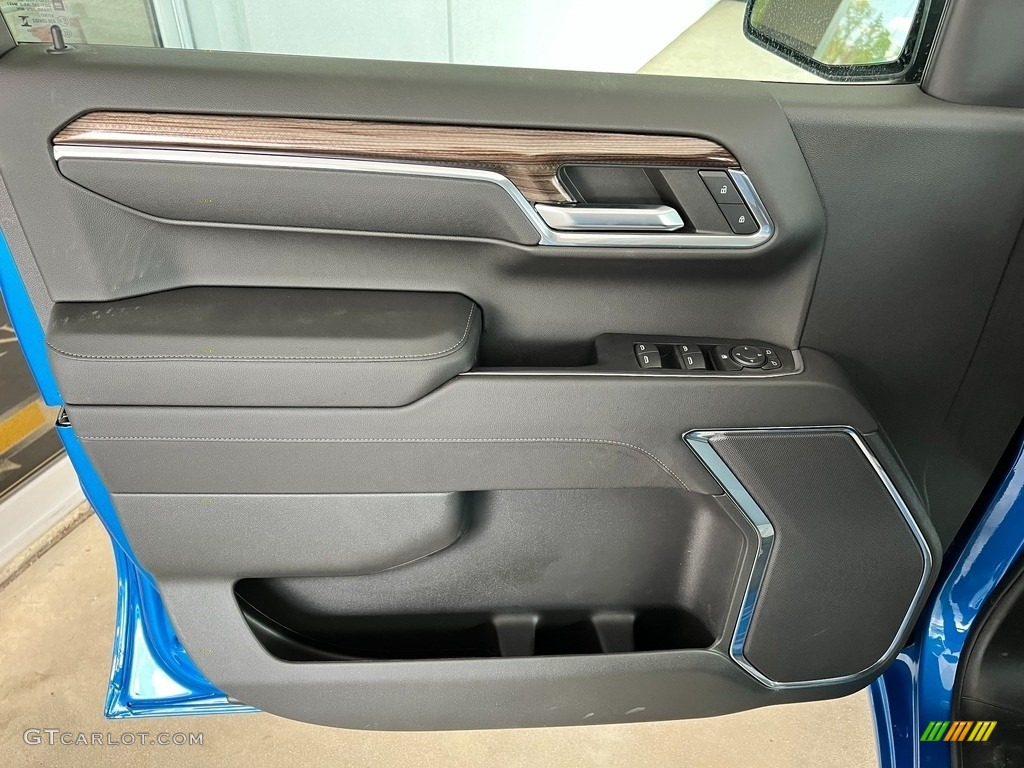 2023 Chevrolet Silverado 1500 RST Crew Cab 4x4 Jet Black Door Panel Photo #146146366