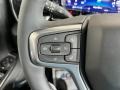 Jet Black Steering Wheel Photo for 2023 Chevrolet Silverado 1500 #146146413