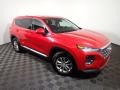 2020 Calypso Red Hyundai Santa Fe SEL AWD  photo #3