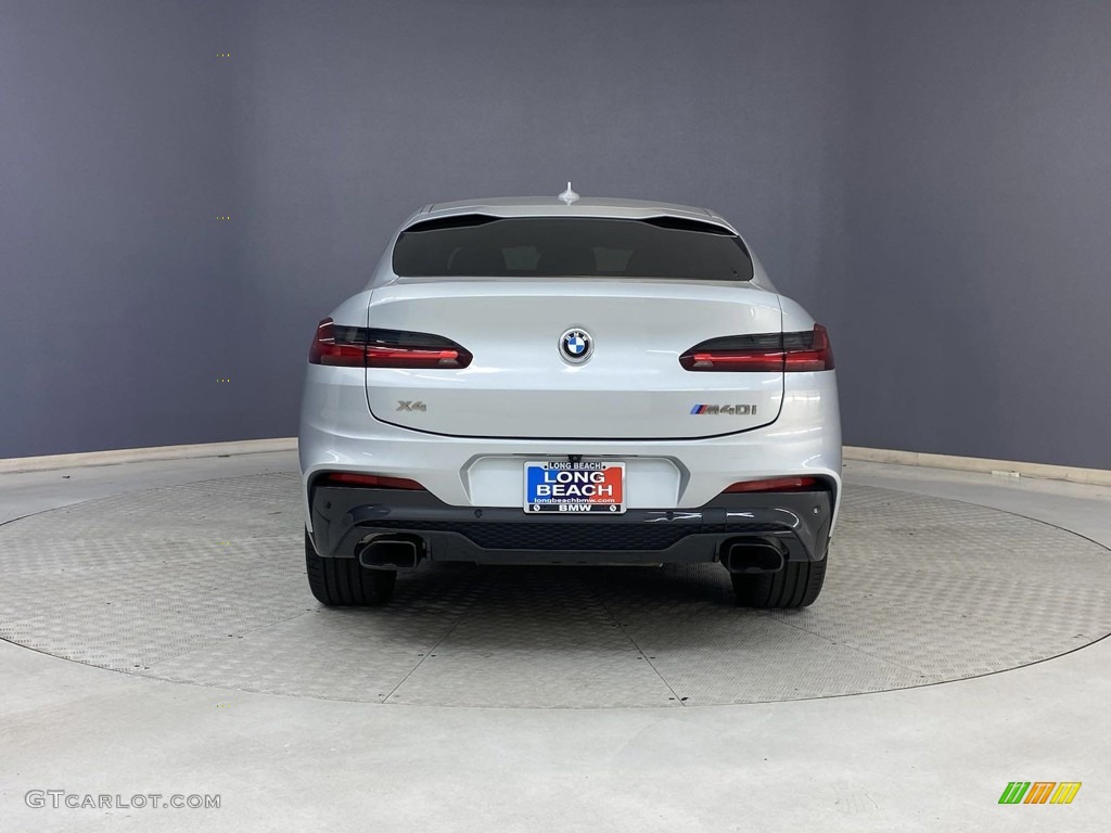 2020 X4 M40i - Glacier Silver Metallic / Tartufo photo #4