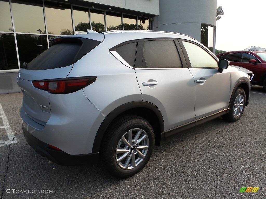 2023 CX-5 S Select AWD - Sonic Silver Metallic / Black photo #2