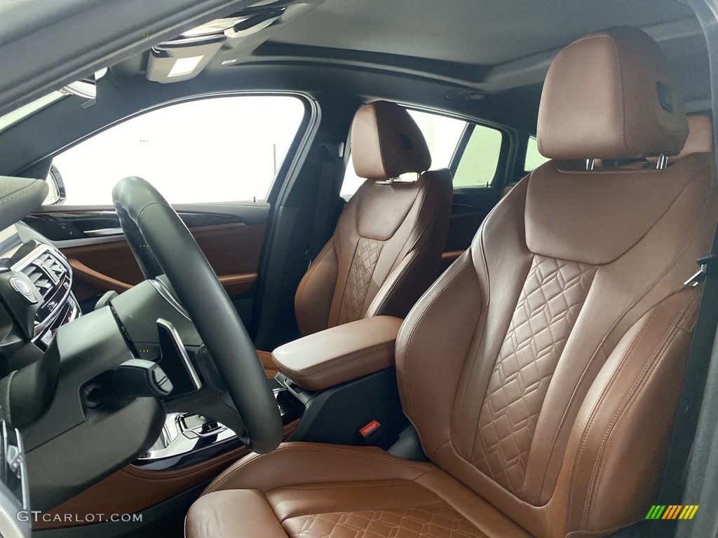 2020 X4 M40i - Glacier Silver Metallic / Tartufo photo #17