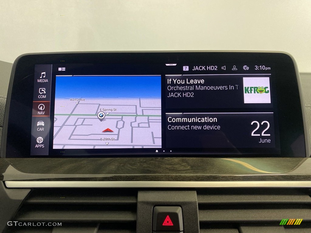 2020 X4 M40i - Glacier Silver Metallic / Tartufo photo #23