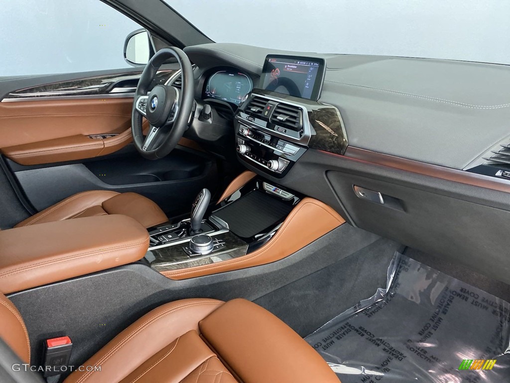 2020 X4 M40i - Glacier Silver Metallic / Tartufo photo #33