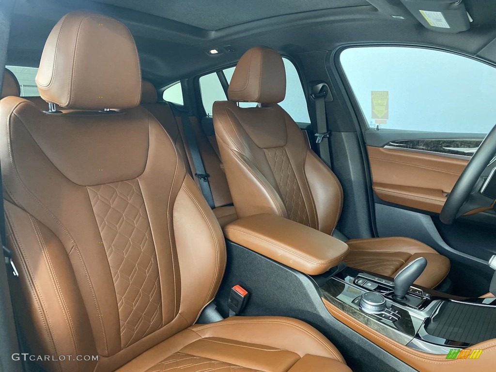 2020 X4 M40i - Glacier Silver Metallic / Tartufo photo #34